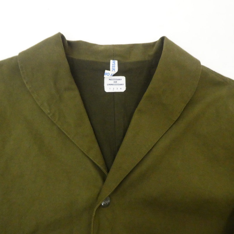 【中古】NECESSARY or UNNECESSARY | ネセサリーオアアンネセサリー MARS COAT その他アウター カーキ サイズ:2