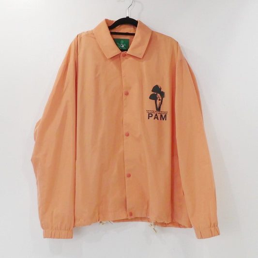 【中古】PAM | パム MUSH ROOMS COACH JACKET その他アウター ピンク サイズ:L