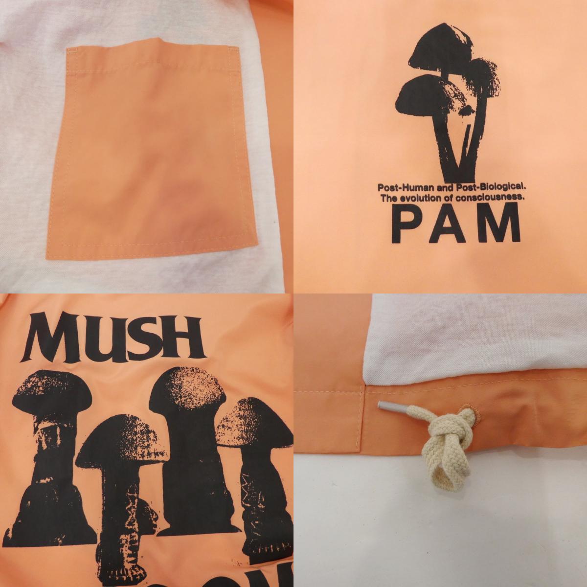 【中古】PAM | パム MUSH ROOMS COACH JACKET その他アウター ピンク サイズ:L