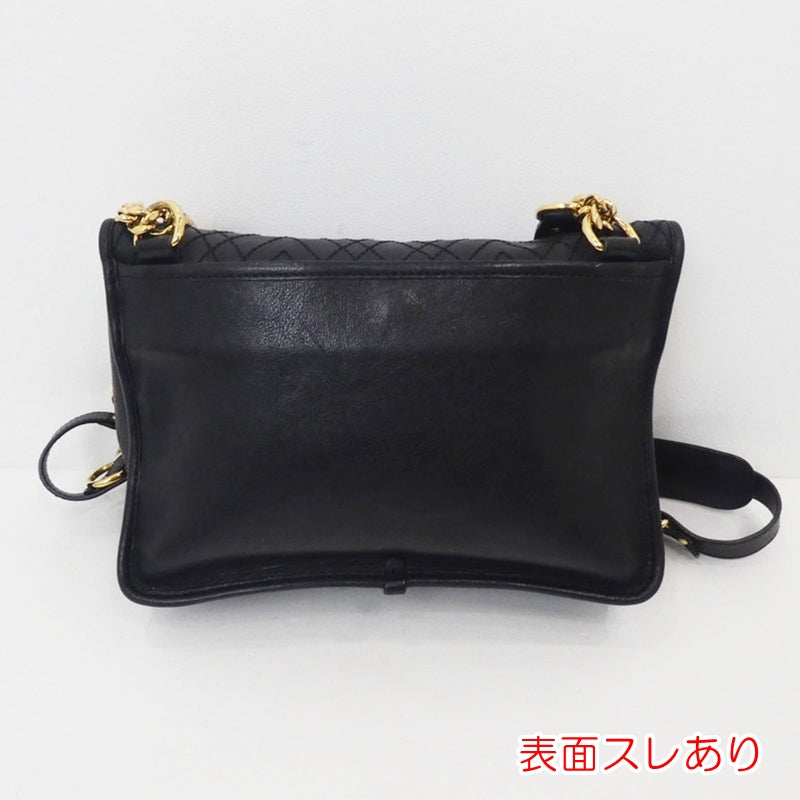【中古】ETRO | エトロ ペガソ ショルダーバッグ 1N385 ブラック