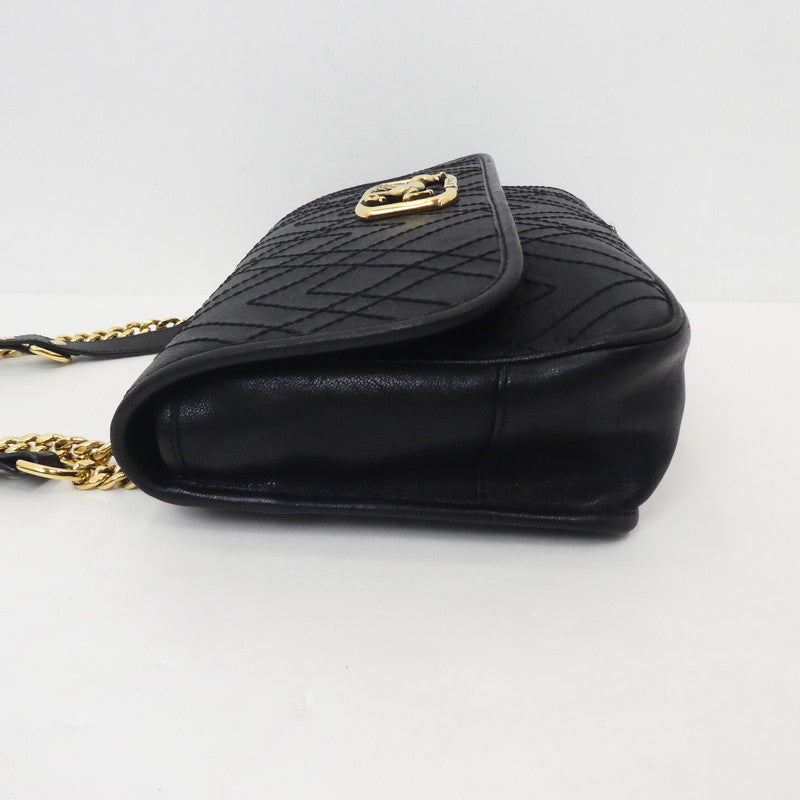 【中古】ETRO | エトロ ペガソ ショルダーバッグ 1N385 ブラック