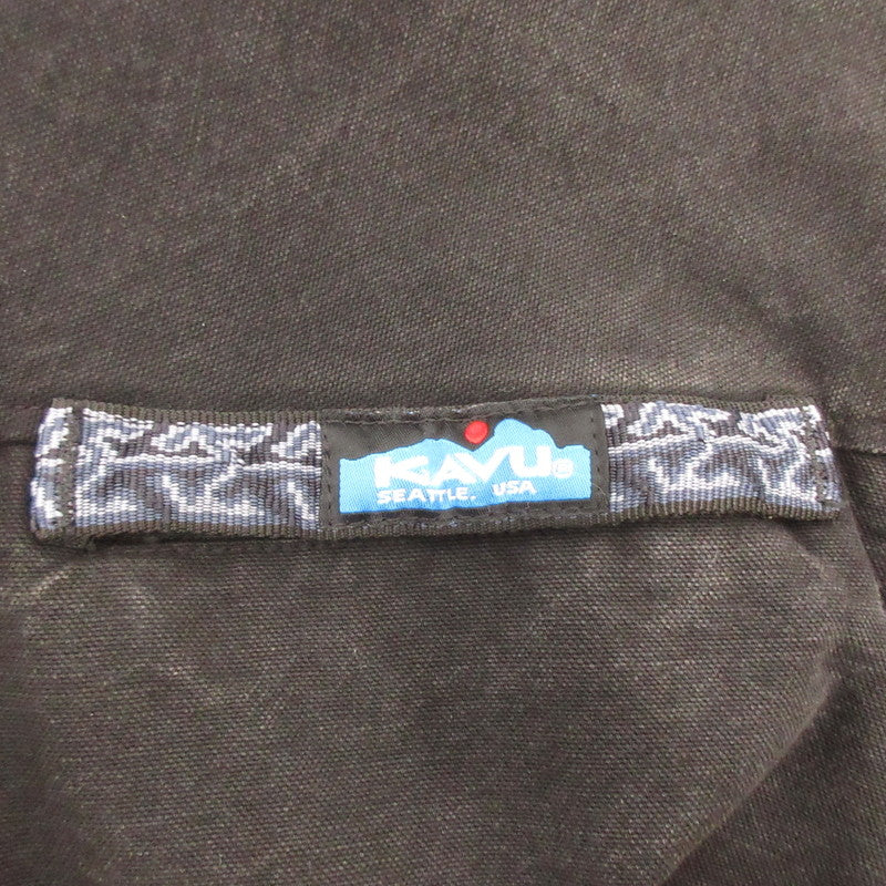 【中古】KAVU | カブー スローシャツ その他トップス USA製 ブラック サイズ:S
