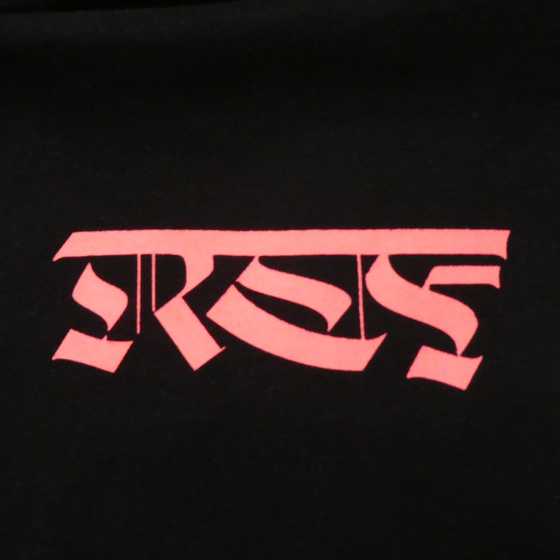 【中古】 RLTFT CRUMBLE SLEEVE LOGO HOODIE パーカー ブラック