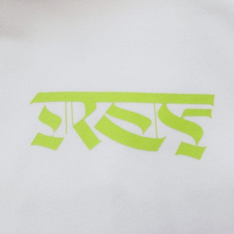 【中古】 RLTFT CRUMBLE SLEEVE LOGO HOODIE パーカー ホワイト