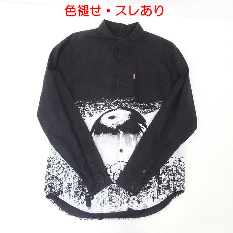 【中古】MISHKA | ミシカ DYSTOPIA LS BUTTON UP 長袖シャツ ブラック サイズ:M