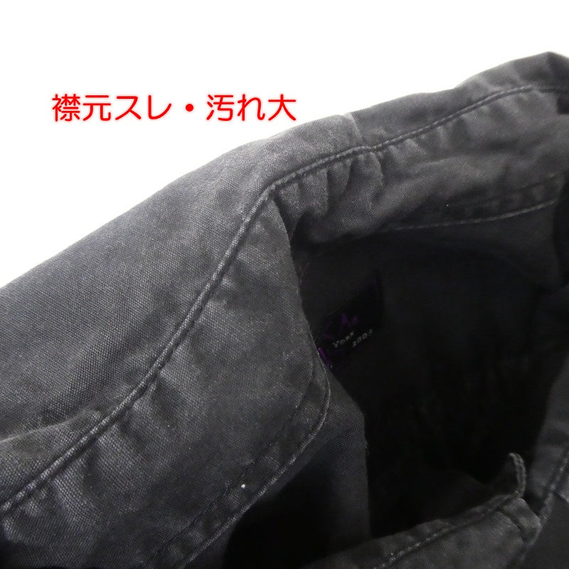 【中古】MISHKA | ミシカ DYSTOPIA LS BUTTON UP 長袖シャツ ブラック サイズ:M