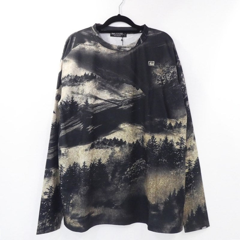 【中古】reversal | リバーサル Pes MVS BIG SILHOUETTE LONG SLEEVE 長袖Tシャツ rv22aw152b サイズ:L