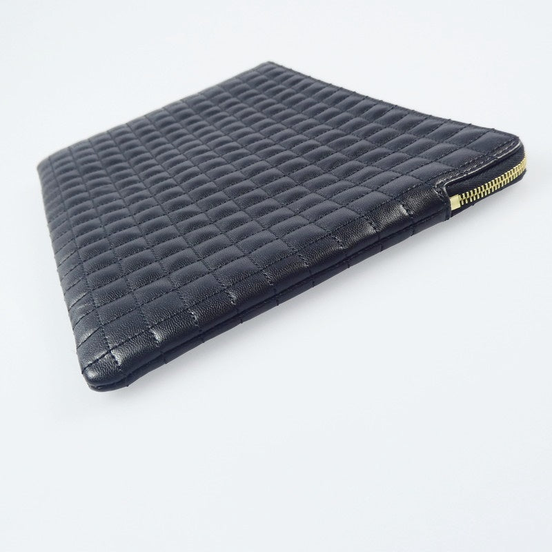 【中古】CELINE | セリーヌ Cチャームラージポーチ クラッチバッグ 10B813BFL.38NO