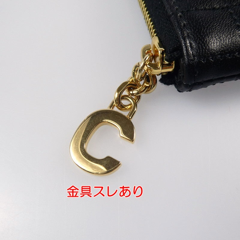 【中古】CELINE | セリーヌ Cチャームラージポーチ クラッチバッグ 10B813BFL.38NO