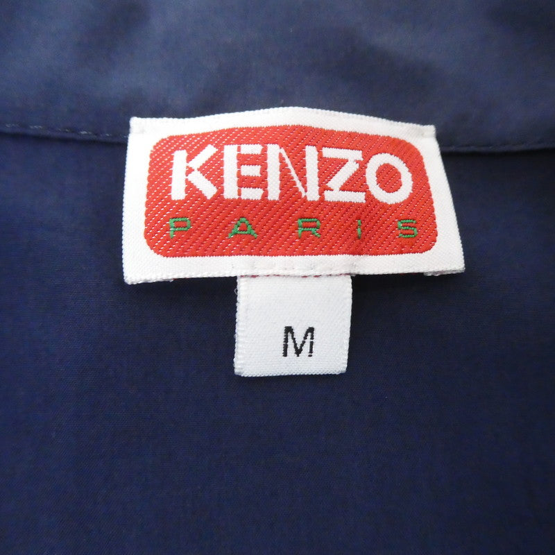 【中古】KENZO | ケンゾー BOWLING ELEPHANT HAWAIAN SHIRT 半袖シャツ FD55CH1135DE ネイビー サイズ:M