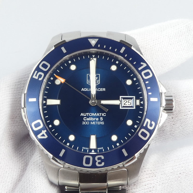 【中古】TAG HEUER | タグホイヤー Aquaracer Automatic Calibre 5 腕時計 WAN2111 シルバー