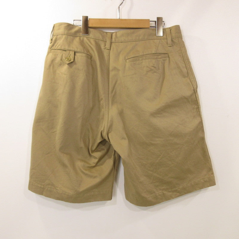 【中古】Scye | サイ YARN EVENNESS CHINO WIDE SHORTS ショートパンツ 5116-81752 ベージュ サイズ:40