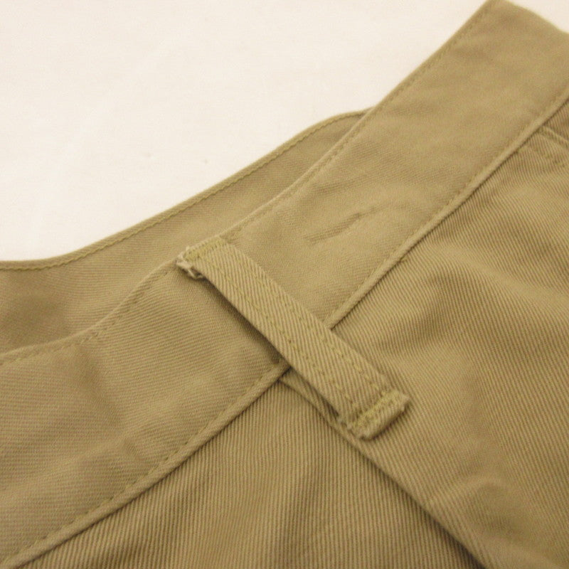 【中古】Scye | サイ YARN EVENNESS CHINO WIDE SHORTS ショートパンツ 5116-81752 ベージュ サイズ:40