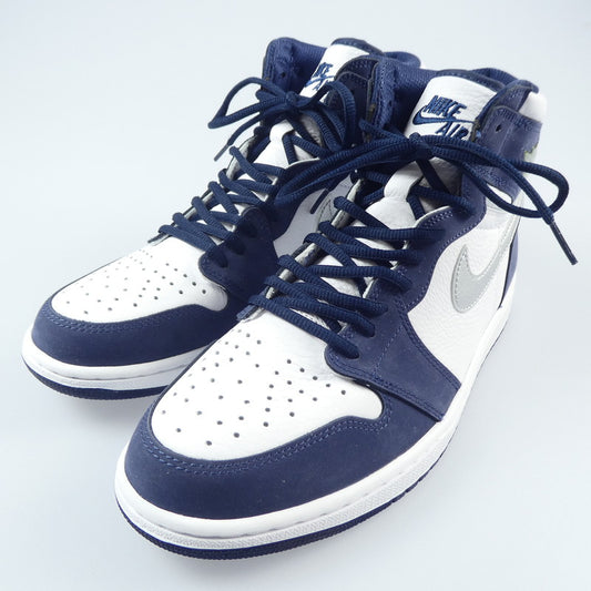 【中古】NIKE | ナイキ AIR JORDAN 1 RETRO HIGH OG CO.JP MIDNIGHT NAVY スニーカー DC1788-100 - 28.5cm