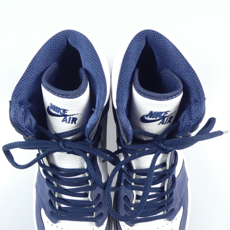 【中古】NIKE | ナイキ AIR JORDAN 1 RETRO HIGH OG CO.JP MIDNIGHT NAVY スニーカー DC1788-100 - 28.5cm