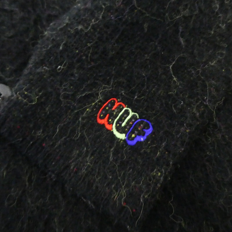 【中古】HUF | ハフ H-DOG CARDIGAN カーディガン ブラック サイズ:M