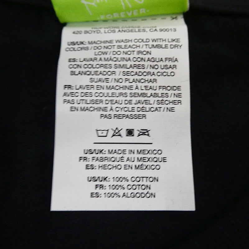 【中古】HUF | ハフ TESSERACT TRIPLE TRIANGLE S/S TEE 半袖Tシャツ TS01815 ブラック サイズ:L