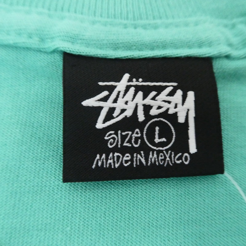 【中古】STUSSY | ステューシー 3 People Tee 半袖Tシャツ 21M1904683 グリーン サイズ:L