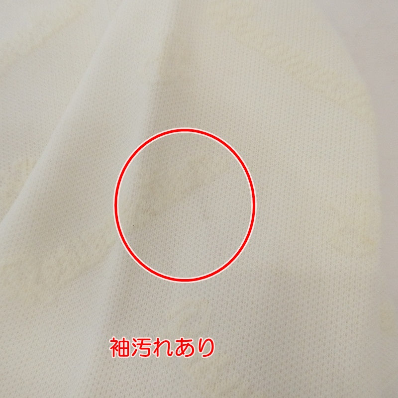 【中古】Resurrection | レザレクション ロゴモノグラムニットプルオーバー ニット RMW-KN13 ホワイト サイズ:XL
