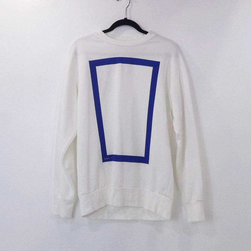 【中古】TAAKK | ターク what lies beneath スウェット TA20AW-JR054 ホワイト サイズ:2