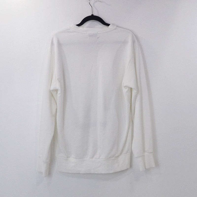 【中古】TAAKK | ターク what lies beneath スウェット TA20AW-JR054 ホワイト サイズ:2