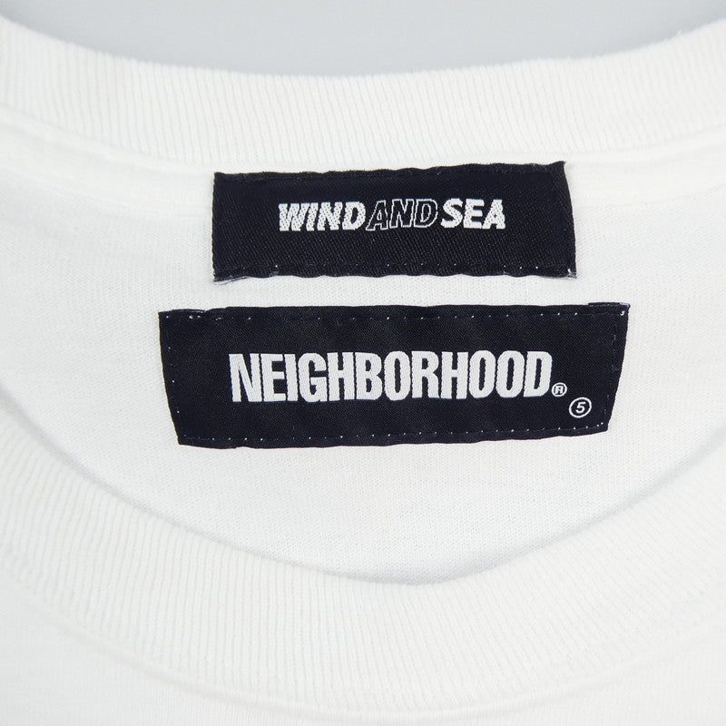 【中古】NEIGHBORHOOD | ネイバーフッド NHWDS-2/C-TEE 長袖Tシャツ 211ELWSN-LTM02S ホワイト サイズ:XL