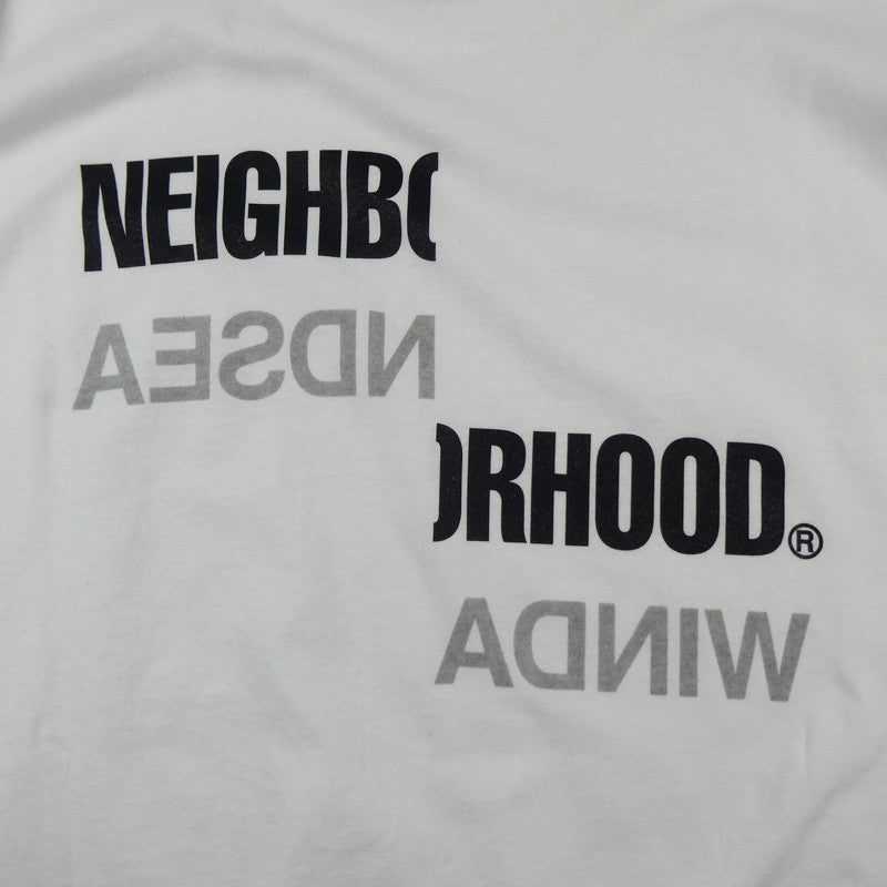 【中古】NEIGHBORHOOD | ネイバーフッド NHWDS-2/C-TEE 長袖Tシャツ 211ELWSN-LTM02S ホワイト サイズ:XL