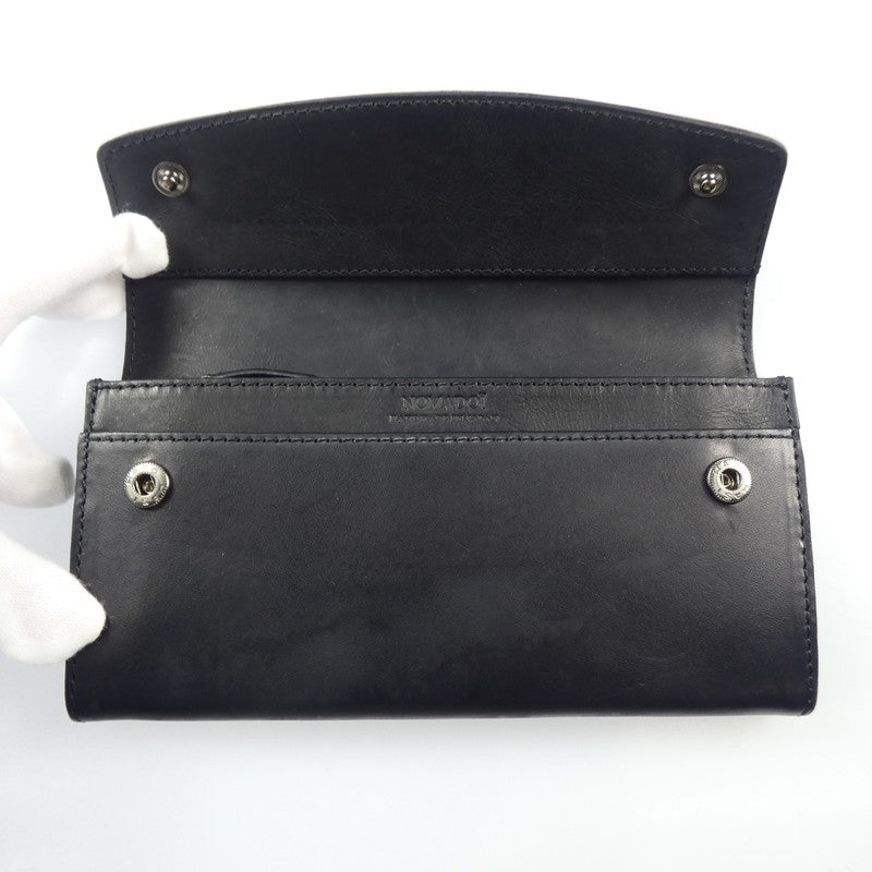 【中古】NOMADOI | ノマドイ PENNSYLVANIA 長財布 NAMW6ET3-10 ブラック