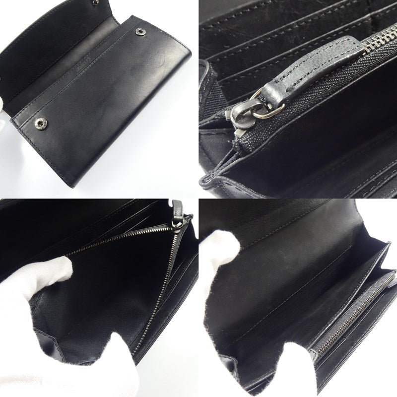 【中古】NOMADOI | ノマドイ PENNSYLVANIA 長財布 NAMW6ET3-10 ブラック