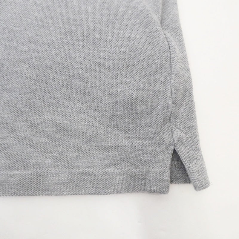 【中古】MONCLER | モンクレール MAGLIA POLO MANICA ポロシャツ 8A70300 グレー サイズ:L