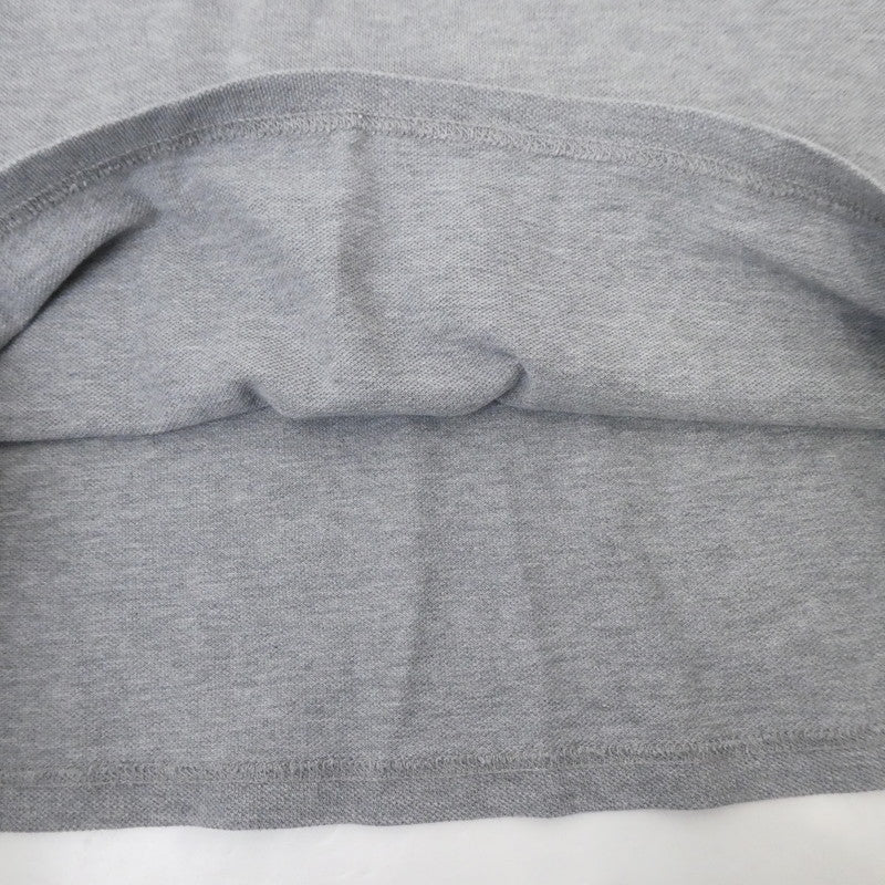 【中古】MONCLER | モンクレール MAGLIA POLO MANICA ポロシャツ 8A70300 グレー サイズ:L