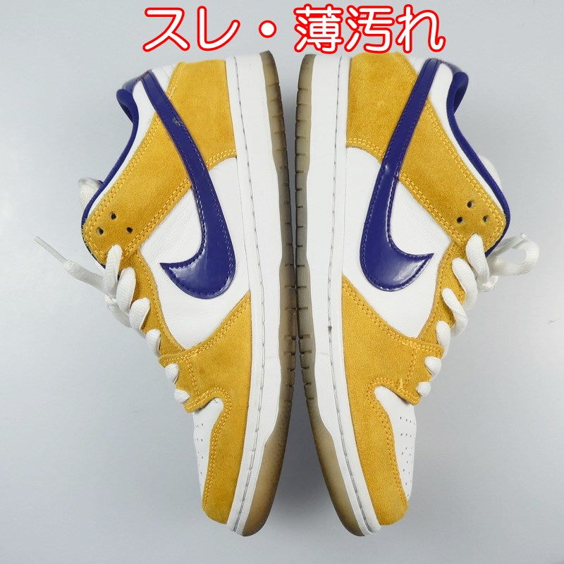 【中古】NIKE | ナイキ SB DUNK LOW PRO スニーカー BQ6817-800 26.5cm イエロー