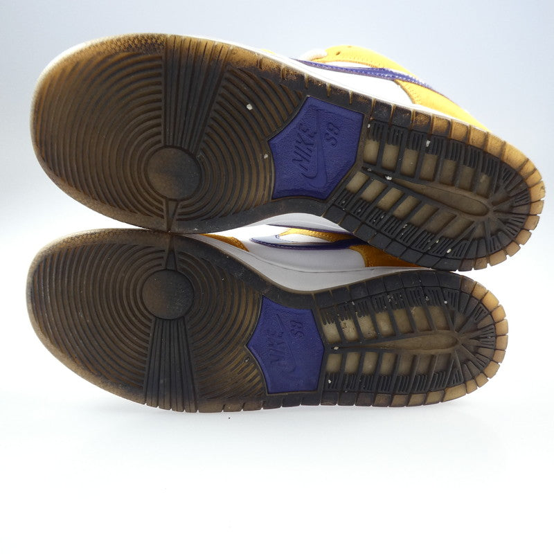 【中古】NIKE | ナイキ SB DUNK LOW PRO スニーカー BQ6817-800 26.5cm イエロー