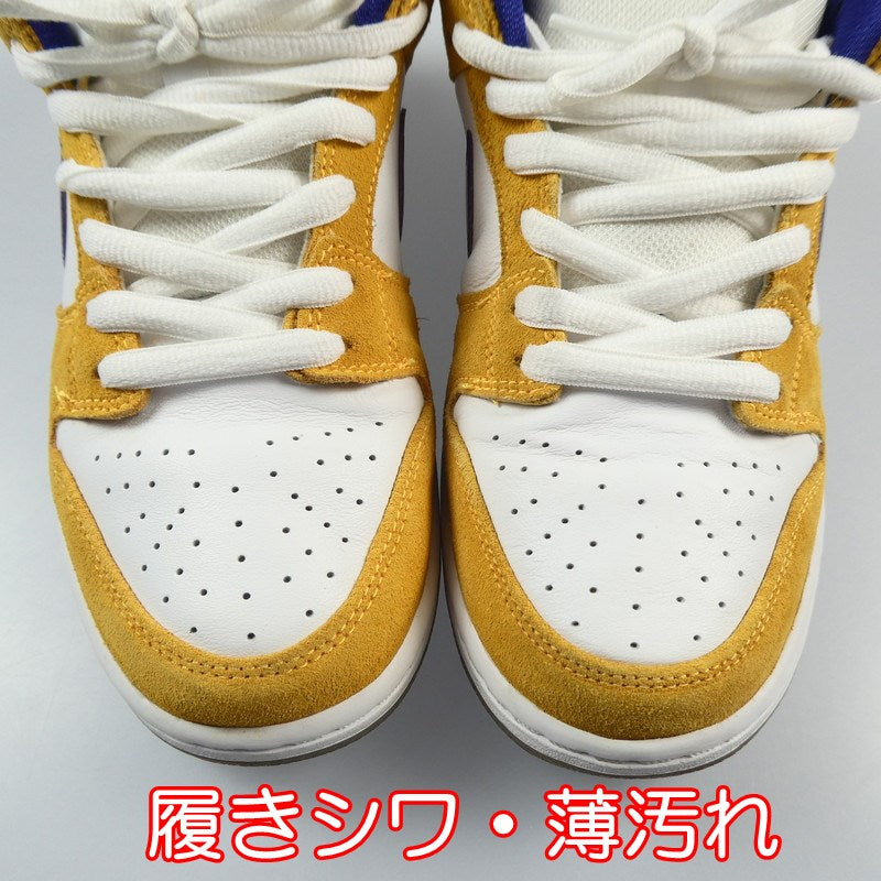 【中古】NIKE | ナイキ SB DUNK LOW PRO スニーカー BQ6817-800 26.5cm イエロー