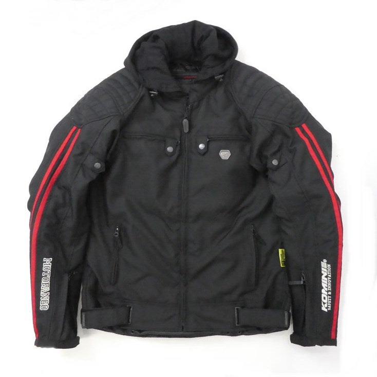 【中古】 プロテクトウインターパーカ ライダースジャケット JK-614 ブラック サイズ:XL