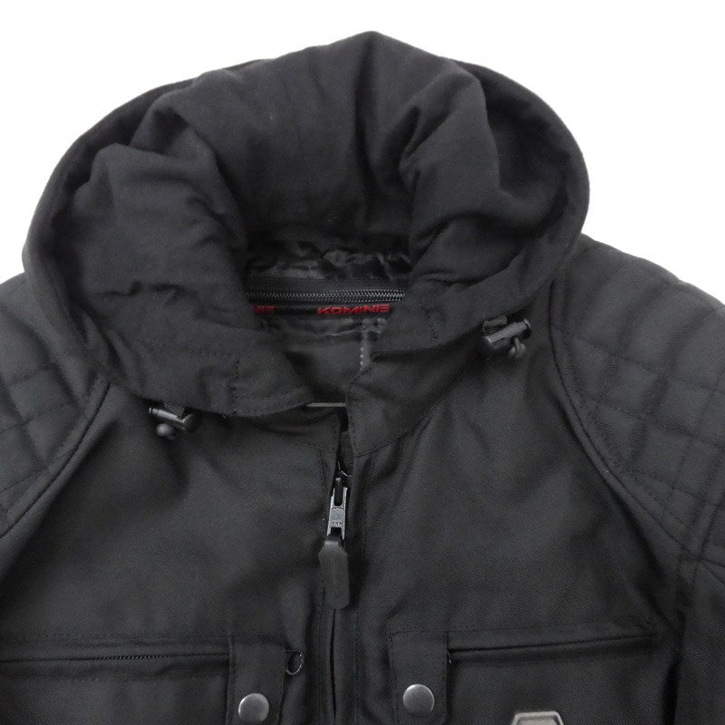 【中古】 プロテクトウインターパーカ ライダースジャケット JK-614 ブラック サイズ:XL