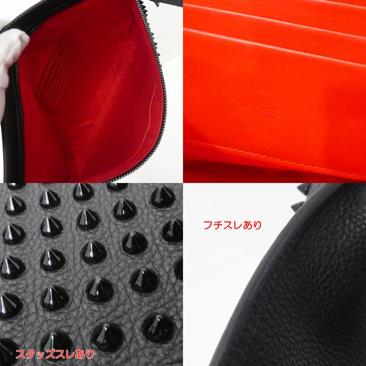【中古】Christian Louboutin | クリスチャンルブタン CITYPOUCH クラッチバッグ 1225143 CM53