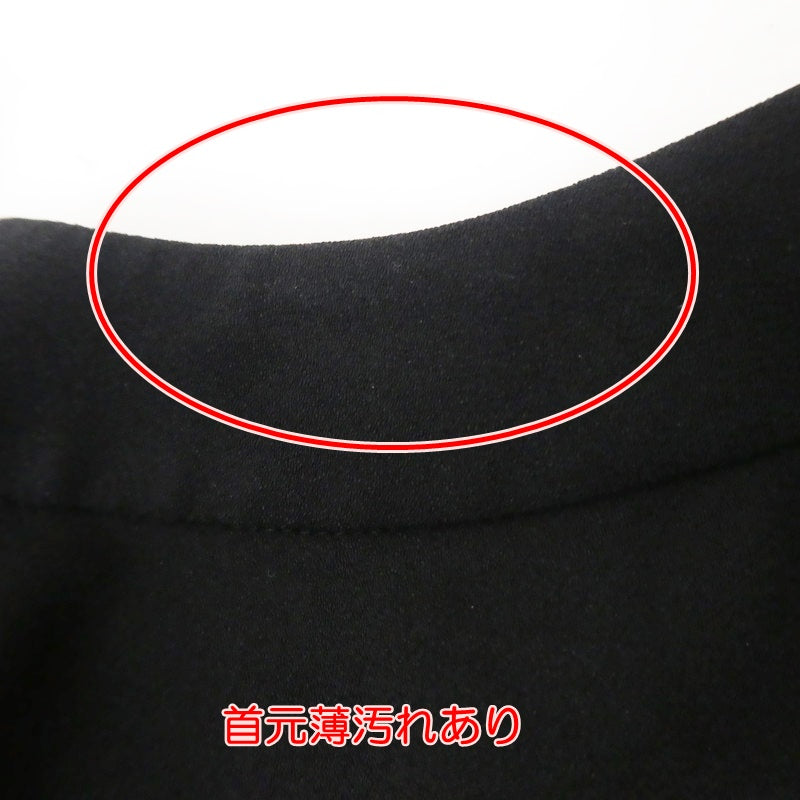 【中古】theory | セオリー ウォッシャブルボウタイブラウス その他トップス 10-0108201 ブラック