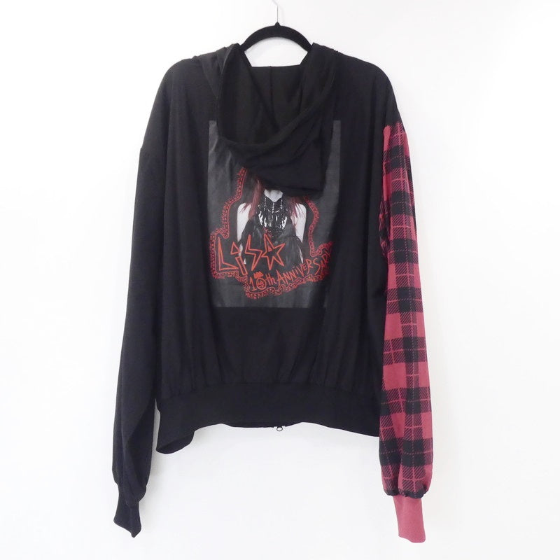 【中古】 ウィンドゥ(10)ブレーカー~LiSA?Ver.~ ナイロンジャケット ブラック サイズ:L