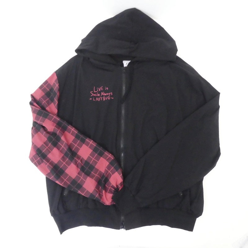 【中古】 ウィンドゥ(10)ブレーカー~LiSA?Ver.~ ナイロンジャケット ブラック サイズ:L