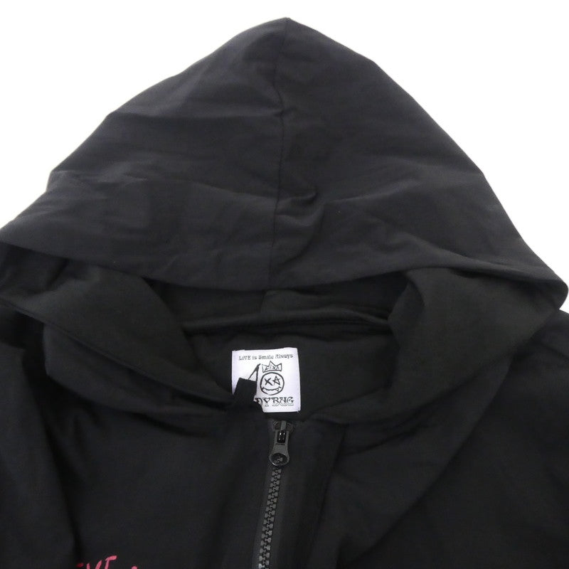 【中古】 ウィンドゥ(10)ブレーカー~LiSA?Ver.~ ナイロンジャケット ブラック サイズ:L