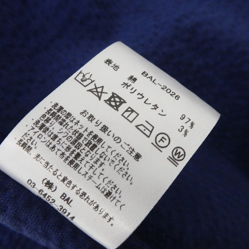 BAL | バル JUMBO CORDUROY SHIRT Other Tops BAL-2026 Blue Size: L