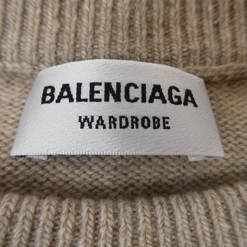 【中古】BALENCIAGA | バレンシアガ ニット 703223 サイズ:XS