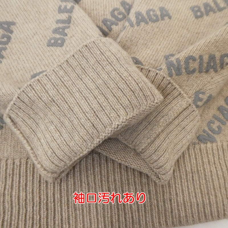 【中古】BALENCIAGA | バレンシアガ ニット 703223 サイズ:XS