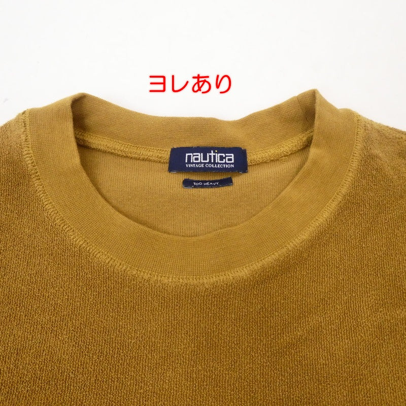 【中古】NAUTICA | ノーティカ Pile Pocket 半袖Tシャツ 222-1283 キャメル サイズ:L