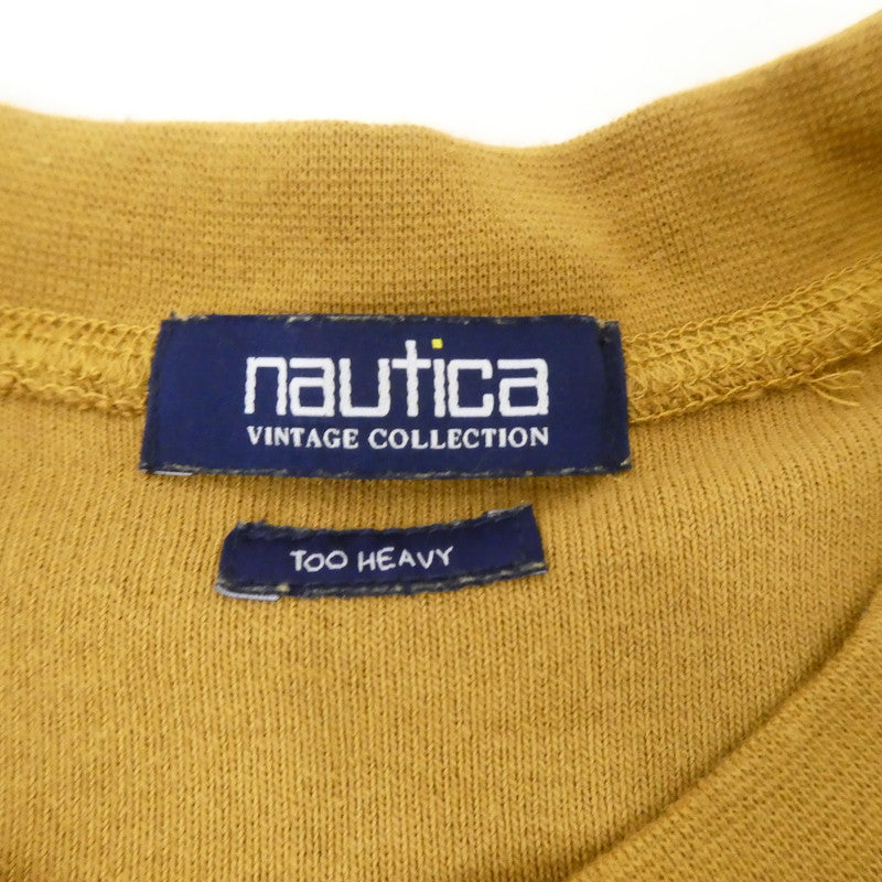 【中古】NAUTICA | ノーティカ Pile Pocket 半袖Tシャツ 222-1283 キャメル サイズ:L