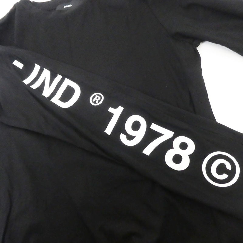 【中古】DIESEL | ディーゼル T-ROSY ワンピース 00SEHM0QANW ブラック サイズ:XXS