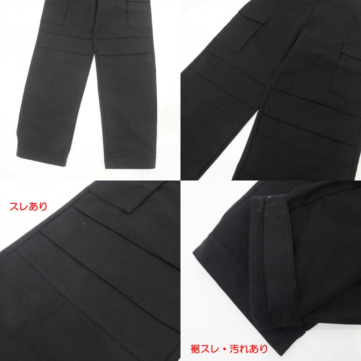 【中古】 SOLARO CARGO PANTS カーゴパンツ ブラック サイズ:S