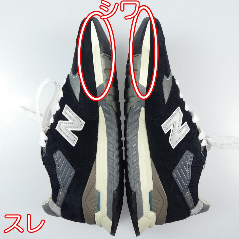 【中古】NEW BALANCE | ニューバランス スニーカー U998BL 29.0cm ブラック