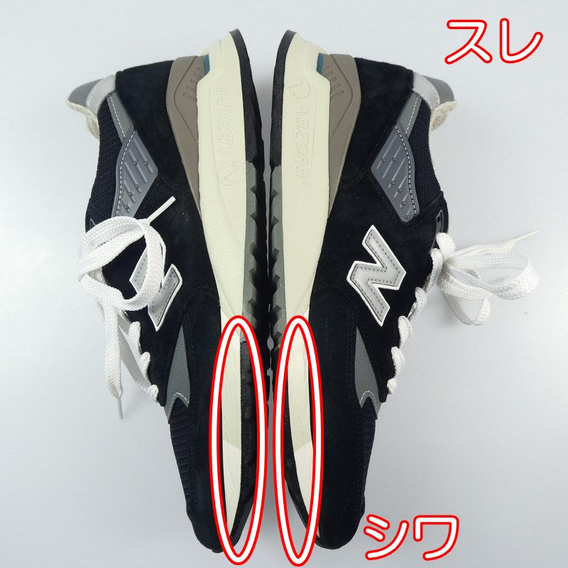 【中古】NEW BALANCE | ニューバランス スニーカー U998BL 29.0cm ブラック